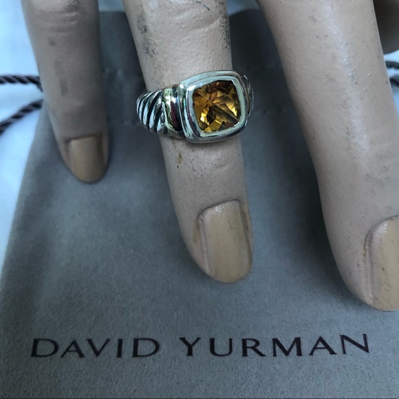 David Yurman Jewelry - 🔴Authentic DAVID YURMAN Noblesse Citrine Ring 💜